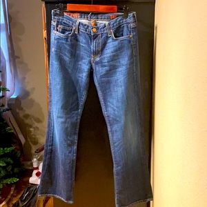 J. Crew Hip-slung jean